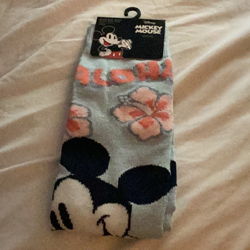 NWT FUN Disney Mickey Mouse Socks 
Closet Must Have